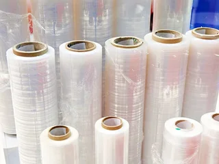 سلفون بسته بندی با عرض نیم متر و طول 200 متر
